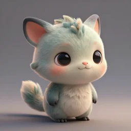 portrait cute cute cute cute little creature, octane render, zbrush, 8 k, high - level details, blender, soft light by pixar studio