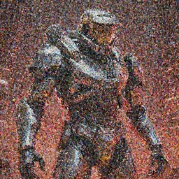 a closeup portrait of the chrome terminator cylon warror in a massive mass effect halo robot factory at night,red haze, volume metric lighting, retracing, unreal, concept art cyperpunk video game poster design with intricate details :: magic the gathering, Battlestar Galactica, blizzard concept artist, syd mead