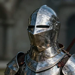 Underwater photo of a beautiful medieval knight by Trent Parke, close up, metallic patterns, clean, detailed, Magnum photos