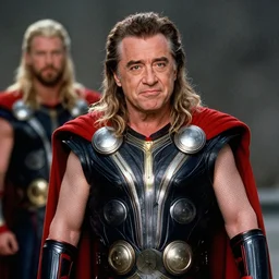 Film still of Danny DeVito as Thor in the movie