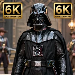 A still of Darth Vader in Pirates of the Caribbean (2001). Extremely detailed. Beautiful. 4K. Award winning.