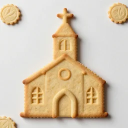 atheism church made of cookies