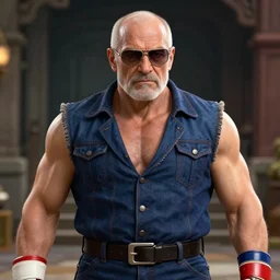 Papa emeritus as character in Tekken 1
