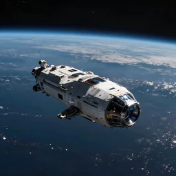 deep space exploration, single scouting ship, drifting in space, the expanse, ultrarealistic, cinematic lighting, 4k, widescreen ratio, trending on Artstation, concept art