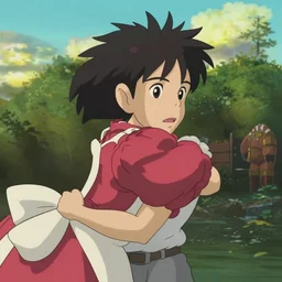 still image from the new studio ghibli animated film'annihilation'