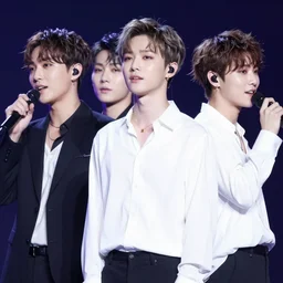 kpop band walter white dwayne the rock johnson henry cavil performing on stage