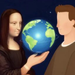 universe life significance, a closeup simple vector pop surrealism, by ( leonardo da vinci ) and greg rutkowski and rafal olbinski ross tran airbrush