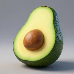 avocado shaped as chair trending on artstation sharp smooth high detail
