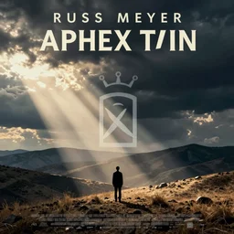 russ meyer movie poster starring aphex twin
