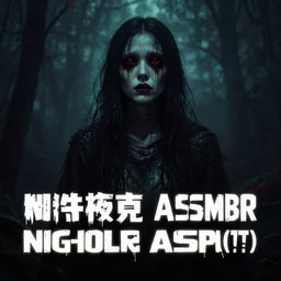 youtube thumbnail for a nightmare asmr video