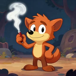 crashbandicoot smoking meth
