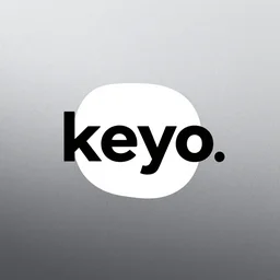 keyo. ai beautiful high resolution minimal logo, inspirational and professional