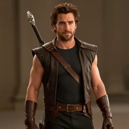 film still of Jake Gyllenhaal as Gambit in new X-men movie, 4k