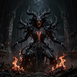 abhorrent manifestation of the nexus of the black flame