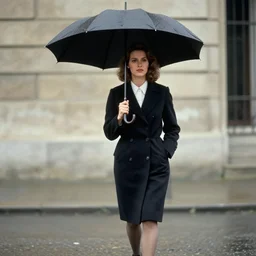 the best photograph of harry gruyaert in 1 9 8 0 s, a woman with walking with an umbrella in a park, pink and green tones, kodachrome taken with contax g 1, soft focus, dreamy effect, vivid colours