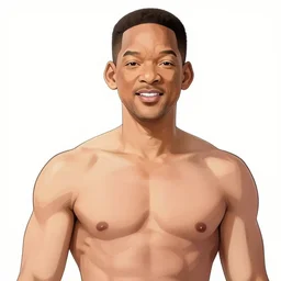 anime portrait of an anime Will Smith dressed like One Punch Man by Stanley Artgerm Lau, WLOP, Rossdraws, James Jean, Andrei Riabovitchev, Marc Simonetti, and Sakimichan, trending on artstation