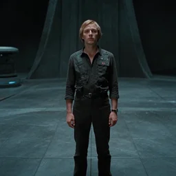 screenshoot of scifi film by Stanley Kubrick