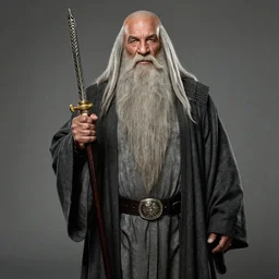 Mike Tyson as Gandalf, studio photo