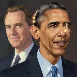 barack obama as dr emmet brown by michael whelan and tomer hanuka, close up portrait full of details, by makoto shinkai and thomas kinkade, matte painting, trending on artstation and unreal engine