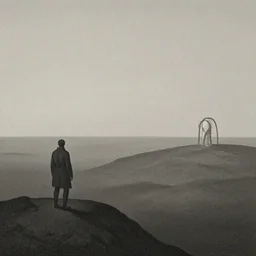inhuman, by edgar maxence and ross tran, zdzisław beksinski, and michael whelan, distant, gustav dore, h. r. giger, 8