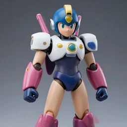 a photo of a real - life megaman, hyperrealism