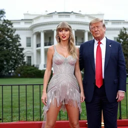 taylor swift earth bends donald trump out of the white house