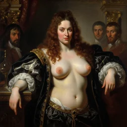 beautiful paint of peter the first, portrait, luxurious indoor setting, menacing, atmospheric lighting, painted, voluptuous, menacing, intricate, volumetric lighting, rich deep colours masterpiece, sharp focus, ultra detailed, by leesha hannigan, ross tran, thierry doizon, kai carpenter, ignacio fernandez rios
