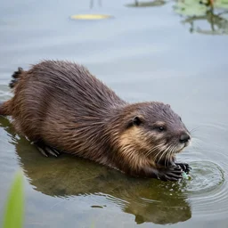“ an extremely long muskrat, extremely long ”