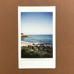 going to the south coast, going to a future by the sea, Kodak Portra 400 4k print