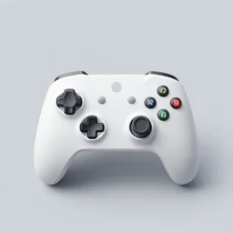 product photo concept for a simple minimalist game controller, designed by apple inc,