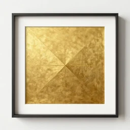 golden ratio painting, framed