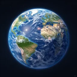 earth, 8 k, fantasy, ray tracing