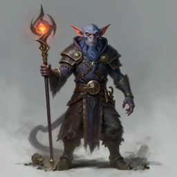 a goblin pyromancer, by justin gerard and greg rutkowski, digital art, realistic painting, dnd, character design, trending on artstation