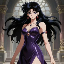 a modern age goddess of death in the style of akira toriyama in the style of Hirohiko Araki detailed realistic High Resolution HD 8k