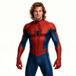 Jon Snow as Spiderman, digital art