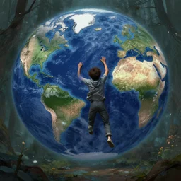 the world as seen by someone tripping, fantasy art, artstation, trending, ultra detailed, emotional