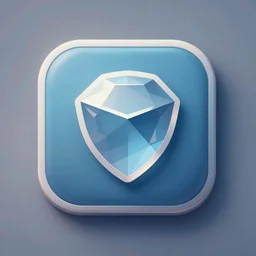 ruby icon, mobile game style