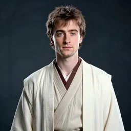 daniel radcliffe as a jedi, photo from a promo shoot, dramatic lighting, digital art, trending on artstation - 4