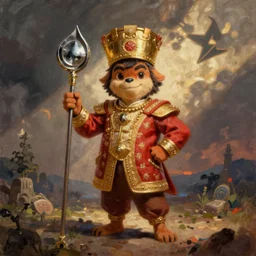 leyendecker painting of kuzko, emporer's new groove