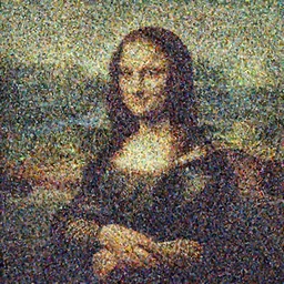 Mona lisa as an Afro American girl