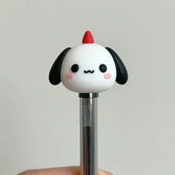 cute pen with human features, super cute, tiny , adorable, awww aspiring, very cute