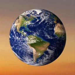 double sunset on earth