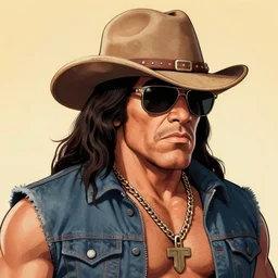 Dragon wearing the hat and sunglasses of Macho Man Randy Savage, by Jeff Easley. Trending on Artstation