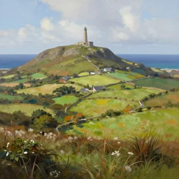 a beautiful landscape of reunion island digital painting by anton fadeev, trending on artstation