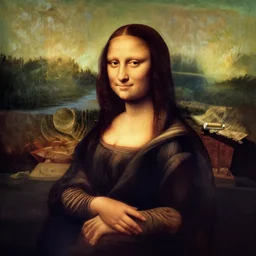 Mona Lisa just smoked a joint