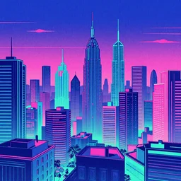 A psychedelic digital art made by Picasso of a futuristic vaporwave city with humanoid animals wearing cyberpunk clothes, two suns, four colored moons, at night.