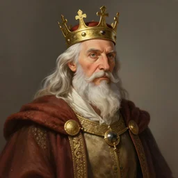 portrait of a medieval old king with a crown, artstation, elegant, highly detailed, digital painting, character concept art, smooth, sharp focus, illustration, art by don bluth and michel ocelot, makoto shinkai, tom whalen, moebius, atey ghailan, yoshida