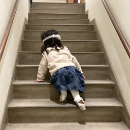 a is for amy who fell down the stairs