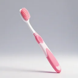 strawberry toothbrush, 3 d render, product design