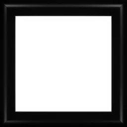 solid black square filling frame